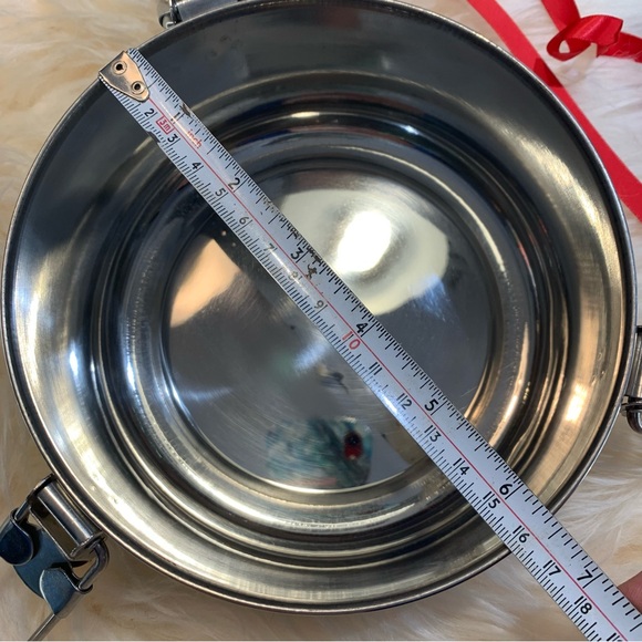 Stainless steel 3 tier lunchbox - Picture 6 of 8